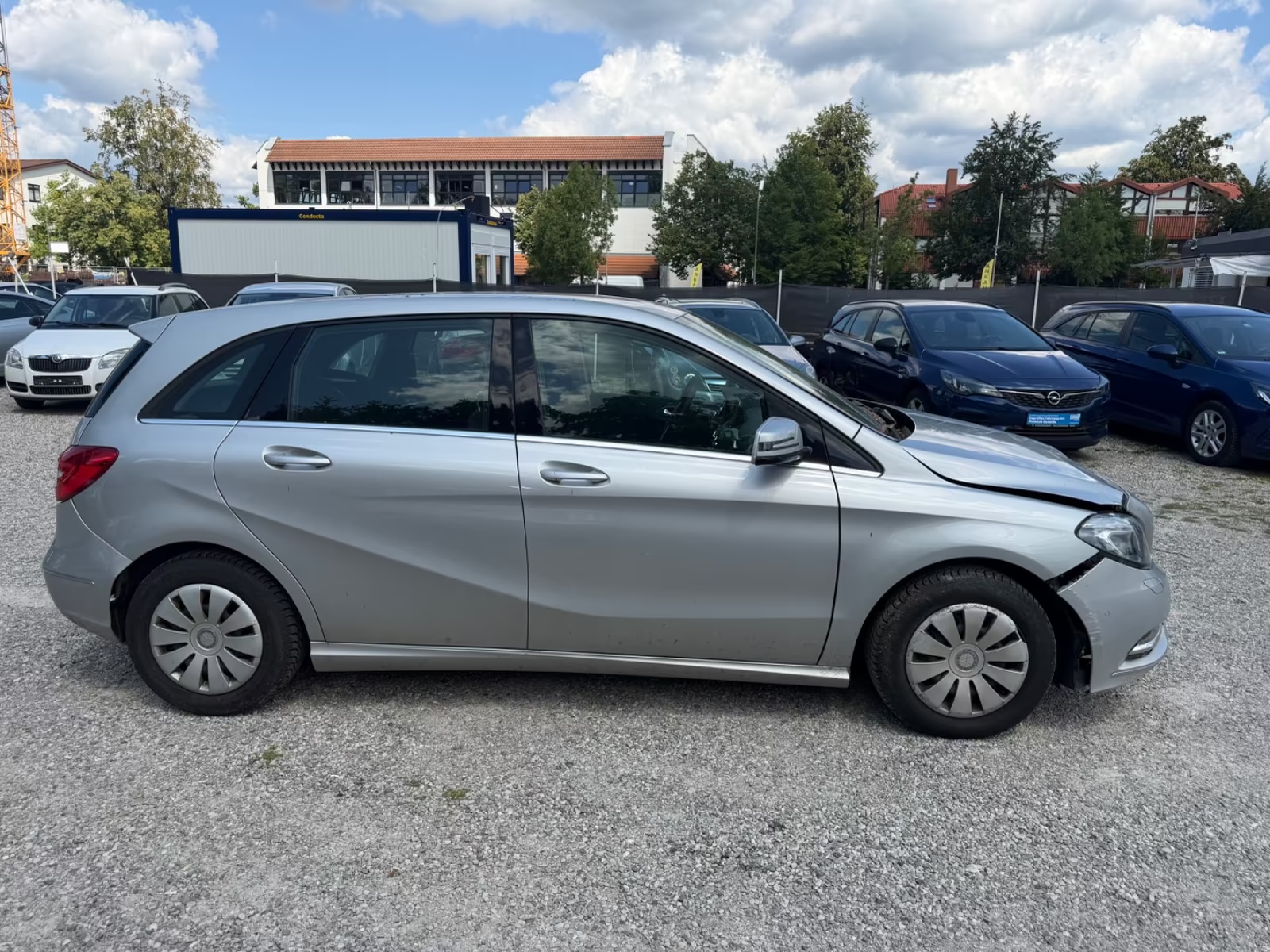 Fahrzeug in der Werkstatt